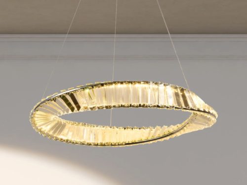LED design mennyezeti lámpa, 40W, 2600 lm, 3000-6500K, Ø600 mm - J6349/CH