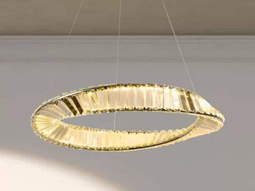 LED design mennyezeti lámpa, 40W, 2600 lm, 3000-6500K, Ø600 mm - J6349/CH