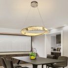 LED design mennyezeti lámpa, 40W, 2600 lm, 3000-6500K, Ø600 mm - J6349/CH