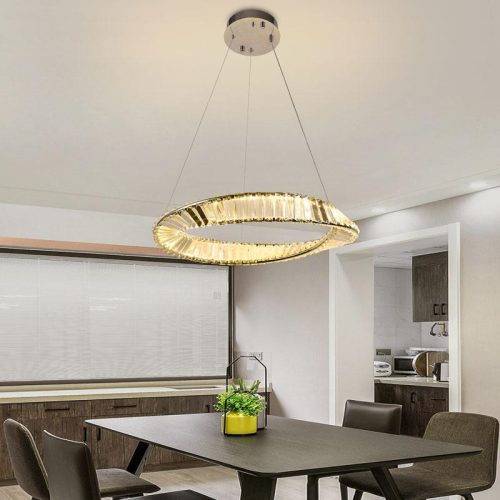 LED design mennyezeti lámpa, 40W, 2600 lm, 3000-6500K, Ø600 mm - J6349/CH