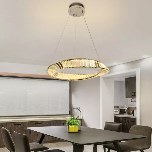 LED design mennyezeti lámpa, 40W, 2600 lm, 3000-6500K, Ø600 mm - J6349/CH