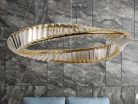 LED design mennyezeti lámpa, 40W, 2600 lm, 3000-6500K, Ø600 mm - J6349/GCH