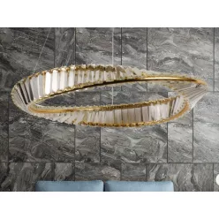   LED design mennyezeti lámpa, 40W, 2600 lm, 3000-6500K, Ø600 mm - J6349/GCH