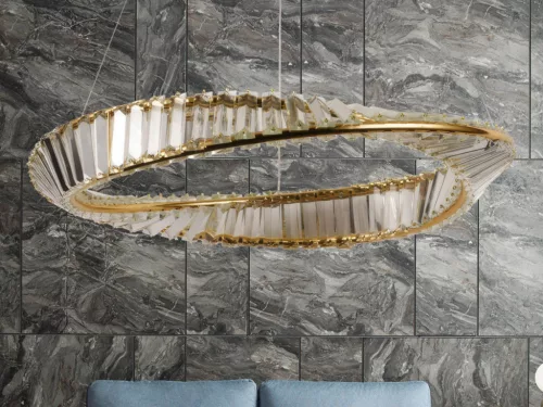 LED design mennyezeti lámpa, 40W, 2600 lm, 3000-6500K, Ø600 mm - J6349/GCH