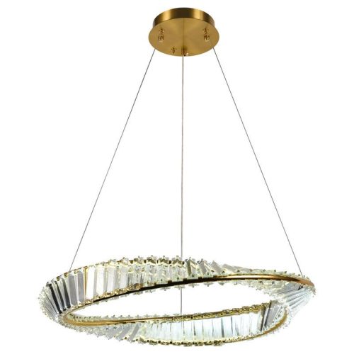 LED design mennyezeti lámpa, 40W, 2600 lm, 3000-6500K, Ø600 mm - J6349/GCH