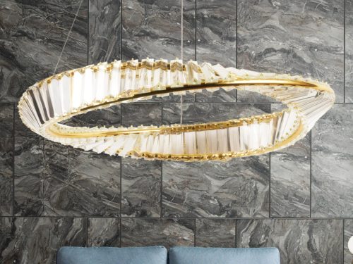 LED design mennyezeti lámpa, 40W, 2600 lm, 3000-6500K, Ø600 mm - J6349/GCH