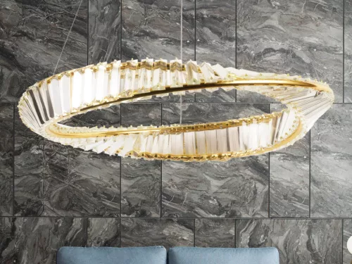 LED design mennyezeti lámpa, 40W, 2600 lm, 3000-6500K, Ø600 mm - J6349/GCH