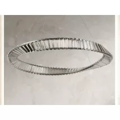   LED design mennyezeti lámpa, 50W, 3400 lm, 3000-6500K, Ø800 mm - J6350/CH