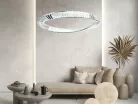 LED design mennyezeti lámpa, 50W, 3400 lm, 3000-6500K, Ø800 mm - J6350/CH