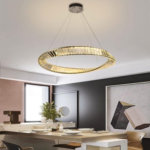 LED design mennyezeti lámpa, 50W, 3400 lm, 3000-6500K, Ø800 mm - J6350/CH