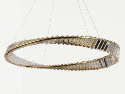 LED design mennyezeti lámpa, 50W, 3400 lm, 3000-6500K, Ø800 mm - J6350/GCH