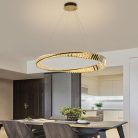 LED design mennyezeti lámpa, 50W, 3400 lm, 3000-6500K, Ø800 mm - J6350/GCH