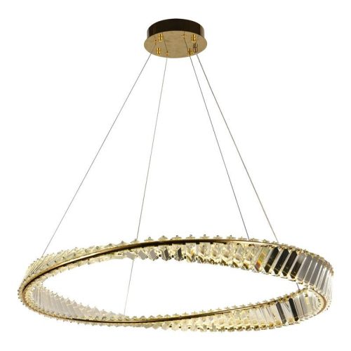 LED design mennyezeti lámpa, 50W, 3400 lm, 3000-6500K, Ø800 mm - J6350/GCH