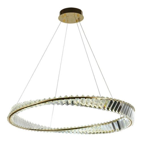 LED design mennyezeti lámpa, 50W, 3400 lm, 3000-6500K, Ø800 mm - J6350/GCH