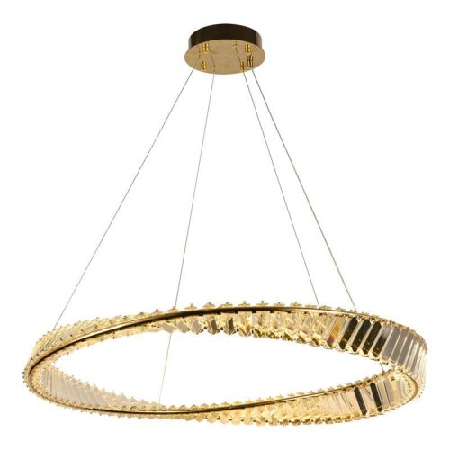LED design mennyezeti lámpa, 50W, 3400 lm, 3000-6500K, Ø800 mm - J6350/GCH