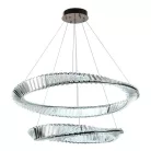 LED design mennyezeti lámpa, 90W, 6000 lm, 3000-6500K, Ø600+800 mm - J6351/CH