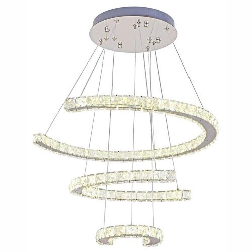 LED design mennyezeti lámpa 100W, 6500 lm, 3000K-6500K, SMART vezérlés, IP20 - J6356/CH