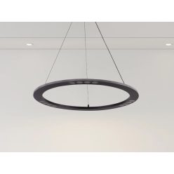   LED design mennyezeti lámpa 40W, 600mm, 2400 lm, 3000K-6500K, dimmelhető, IP20 - J7300/B