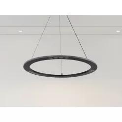   LED design mennyezeti lámpa 40W, 600mm, 2400 lm, 3000K-6500K, dimmelhető, IP20 - J7300/B