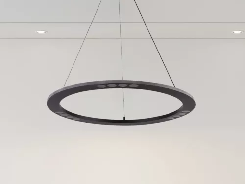 LED design mennyezeti lámpa 40W, 600mm, 2400 lm, 3000K-6500K, dimmelhető, IP20 - J7300/B
