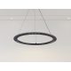 LED design mennyezeti lámpa 40W, 600mm, 2400 lm, 3000K-6500K, dimmelhető, IP20 - J7300/B