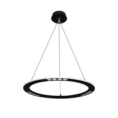 LED design mennyezeti lámpa 40W, 600mm, 2400 lm, 3000K-6500K, dimmelhető, IP20 - J7300/B