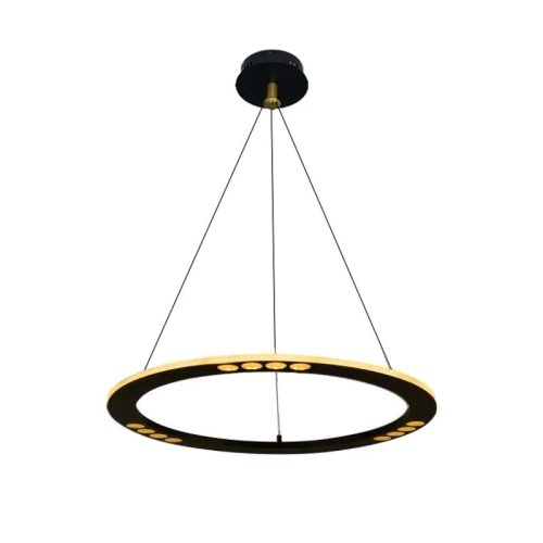 LED design mennyezeti lámpa 40W, 600mm, 2400 lm, 3000K-6500K, dimmelhető, IP20 - J7300/B