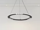 LED design mennyezeti lámpa 40W, 600mm, 2400 lm, 3000K-6500K, dimmelhető, IP20 - J7300/B