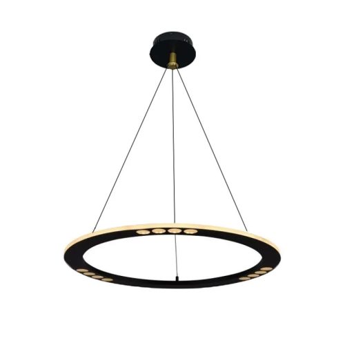 LED design mennyezeti lámpa 40W, 600mm, 2400 lm, 3000K-6500K, dimmelhető, IP20 - J7300/B