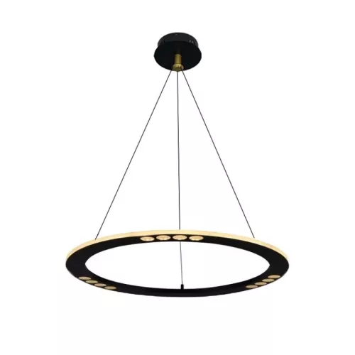 LED design mennyezeti lámpa 40W, 600mm, 2400 lm, 3000K-6500K, dimmelhető, IP20 - J7300/B