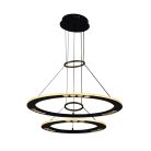 LED design mennyezeti lámpa 65W, 400+600mm, 3900 lm, 3000K-6500K, dimmelhető, IP20 - J7301/B