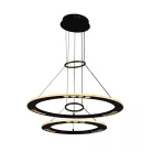 LED design mennyezeti lámpa 65W, 400+600mm, 3900 lm, 3000K-6500K, dimmelhető, IP20 - J7301/B