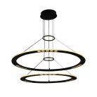 LED design mennyezeti lámpa 90W, 600+800mm, 5400 lm, 3000K-6500K, dimmelhető, IP20 - J7302/B