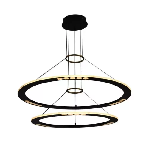 LED design mennyezeti lámpa 90W, 600+800mm, 5400 lm, 3000K-6500K, dimmelhető, IP20 - J7302/B