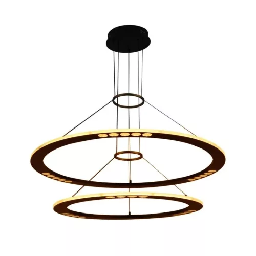 LED design mennyezeti lámpa 90W, 600+800mm, 5400 lm, 3000K-6500K, dimmelhető, IP20 - J7302/B