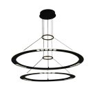 LED design mennyezeti lámpa 90W, 600+800mm, 5400 lm, 3000K-6500K, dimmelhető, IP20 - J7302/B