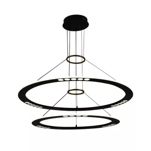 LED design mennyezeti lámpa 90W, 600+800mm, 5400 lm, 3000K-6500K, dimmelhető, IP20 - J7302/B