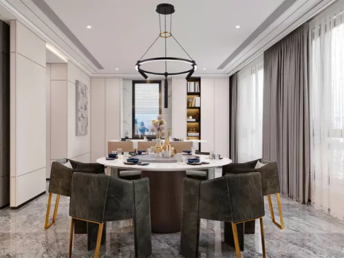 LED mennyezeti lámpa 85W, 7650 lm, 3000K-6500K állítható, dimmelhető, IP20, fém-akril J7303/B