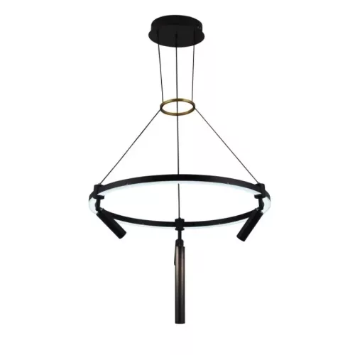 LED mennyezeti lámpa 85W, 7650 lm, 3000K-6500K állítható, dimmelhető, IP20, fém-akril J7303/B