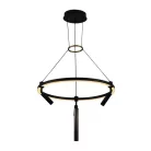 LED mennyezeti lámpa 85W, 7650 lm, 3000K-6500K állítható, dimmelhető, IP20, fém-akril J7303/B