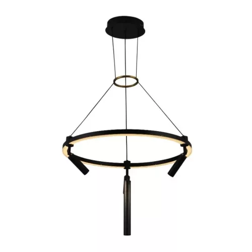 LED mennyezeti lámpa 85W, 7650 lm, 3000K-6500K állítható, dimmelhető, IP20, fém-akril J7303/B