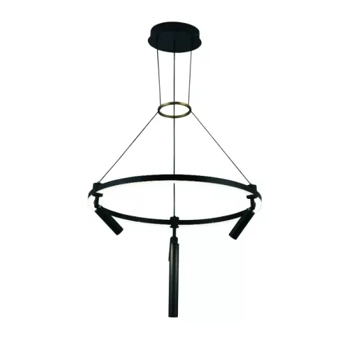 LED mennyezeti lámpa 85W, 7650 lm, 3000K-6500K állítható, dimmelhető, IP20, fém-akril J7303/B