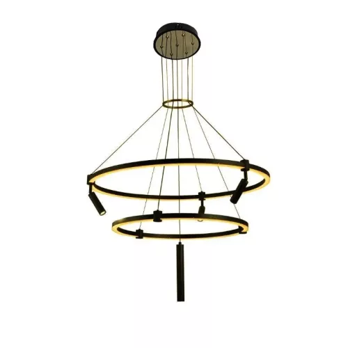 LED mennyezeti lámpa 140W, 12600 lm, 3000-6500K állítható, dimmelhető, IP20, fém-akril J7304/B