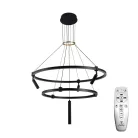 LED mennyezeti lámpa 140W, 12600 lm, 3000-6500K állítható, dimmelhető, IP20, fém-akril J7304/B