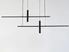 LED mennyezeti lámpa 70W, 6000 lm, 3000K-6500K állítható, dimmelhető, IP20, fém-akril J7305/B