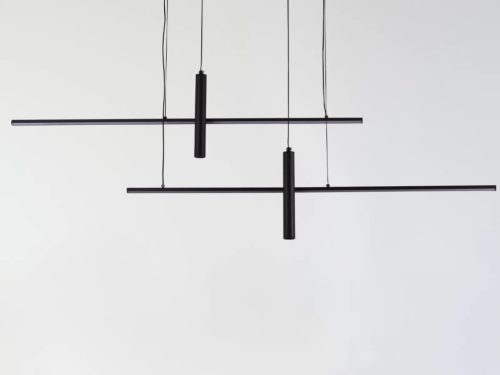 LED mennyezeti lámpa 70W, 6000 lm, 3000K-6500K állítható, dimmelhető, IP20, fém-akril J7305/B