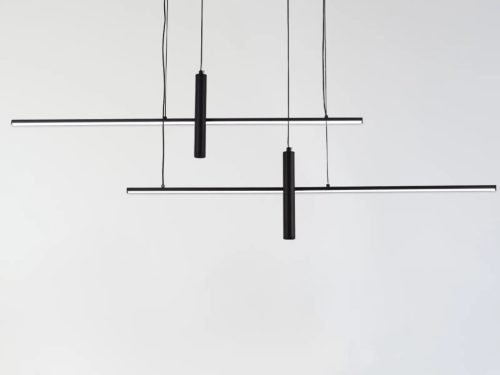 LED mennyezeti lámpa 70W, 6000 lm, 3000K-6500K állítható, dimmelhető, IP20, fém-akril J7305/B