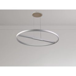   LED mennyezeti lámpa, 95W, 7000 lm, 3000K–6500K állítható, IP20, fém/akril Ø800 mm - J7308/W