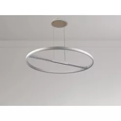   LED mennyezeti lámpa, 95W, 7000 lm, 3000K–6500K állítható, IP20, fém/akril Ø800 mm - J7308/W