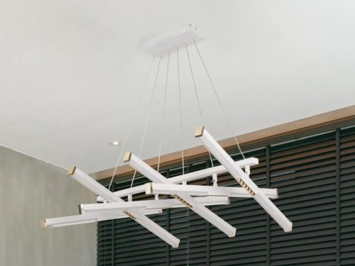 LED design függesztett lámpa 90W 6700lm 3000K–6500K IP20 - J7310/W